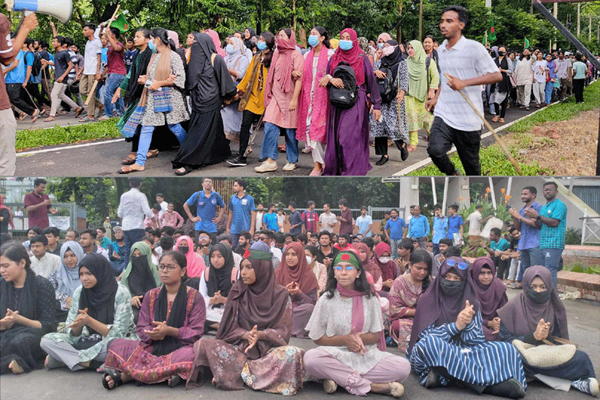 হল ত্যাগ করবে না শাবি শিক্ষার্থীরা
